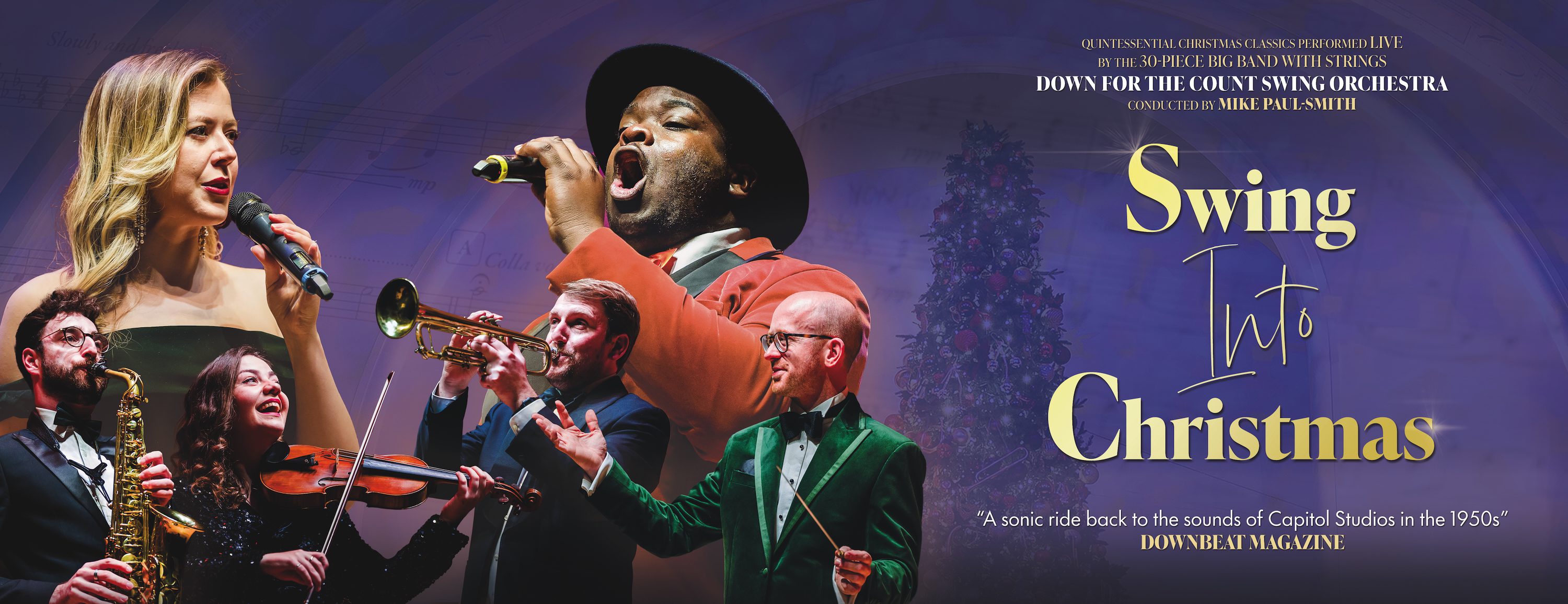 Swing Into Christmas with the Down for the Count Swing Orchestra