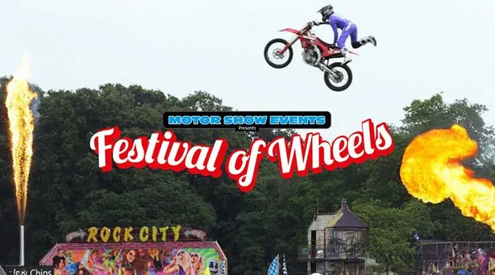 Festival Of Wheels 2025 Poster – Motor Show & Family Event in Ipswich