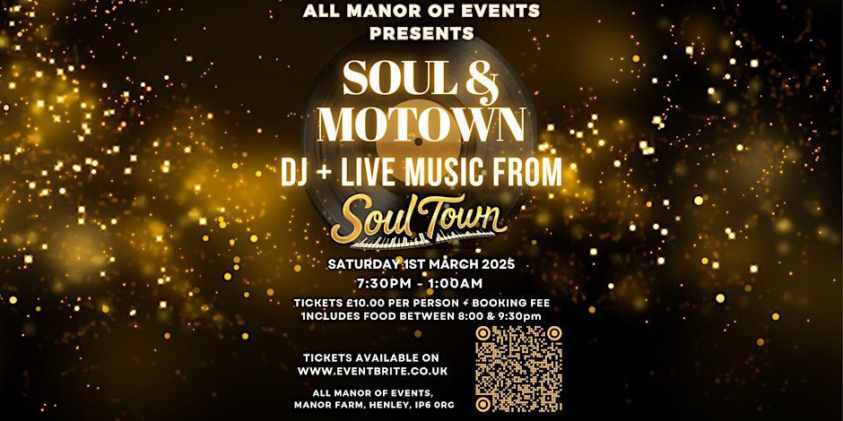 Soul & Motown Party Night 🎶✨