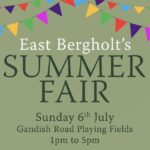 East Bergholt Summer Fair 2025 Official Poster