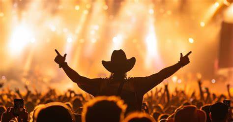 Outdoor Country Music Festival in Ipswich with live performances and country-themed activities.