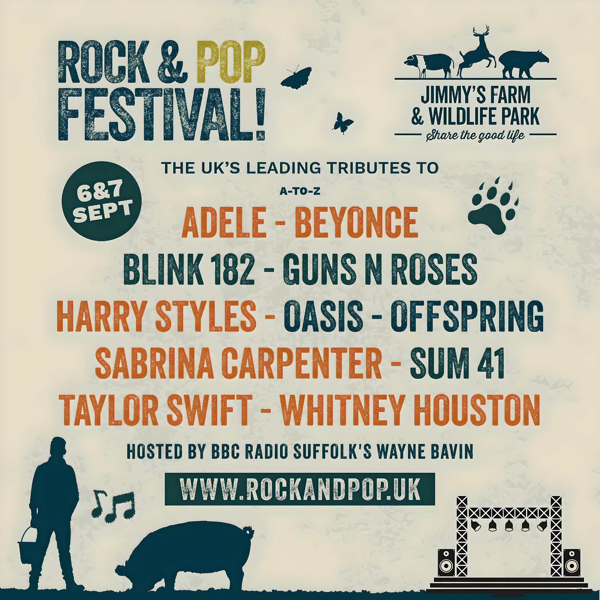 🎸 Rock & Pop Festival – Jimmy’s Farm, Ipswich