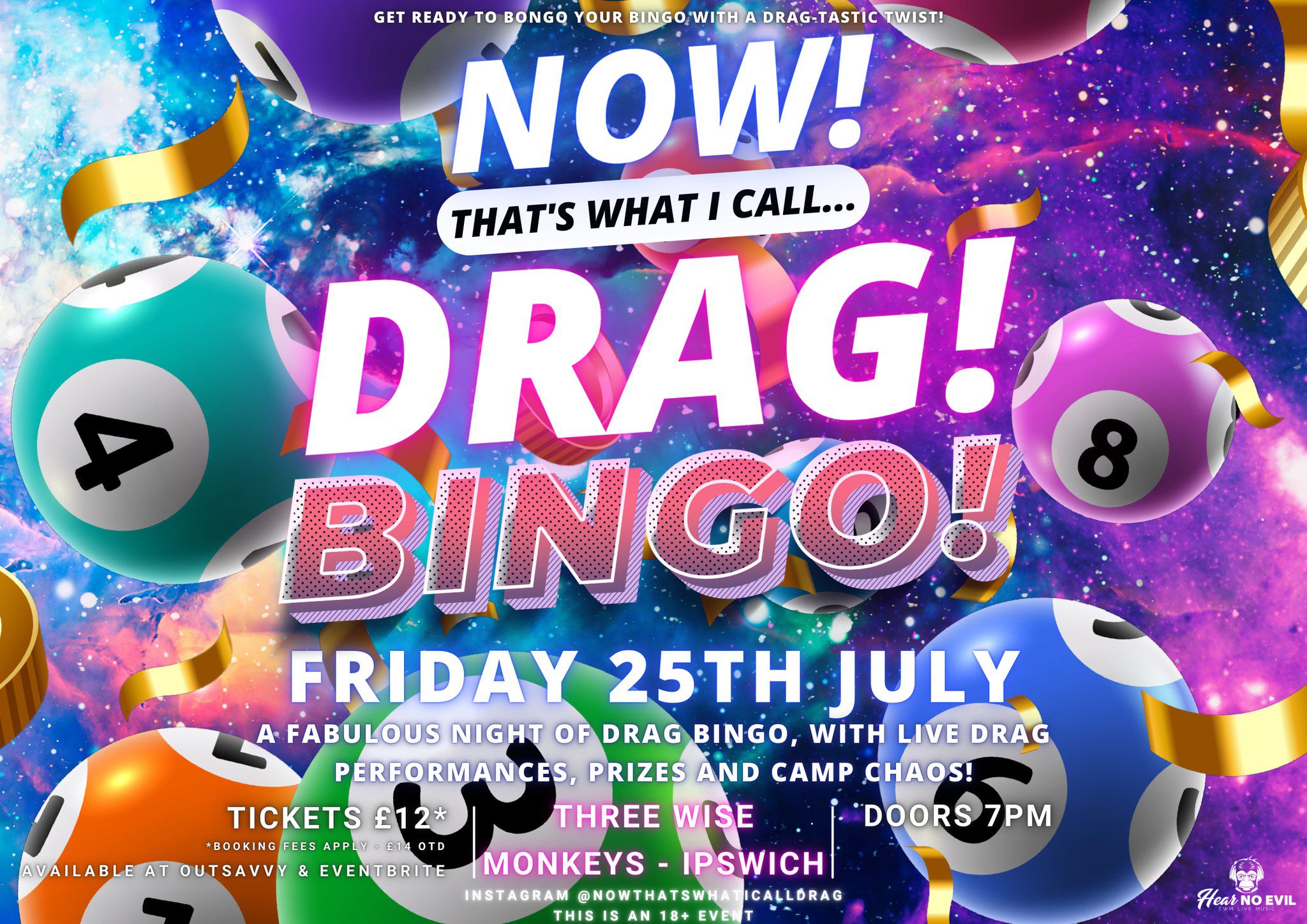 💃 Now! That’s What I Call… DRAG! BINGO!