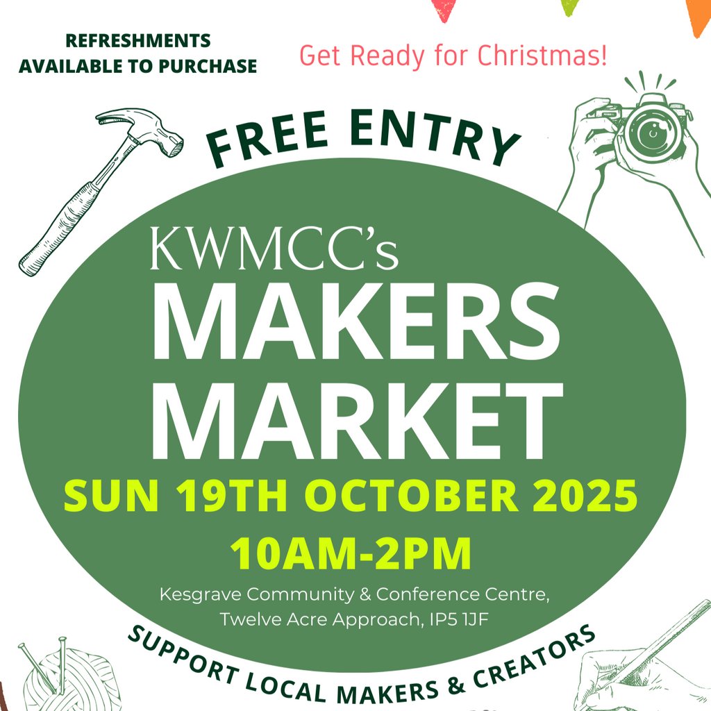 Makers Market Ipswich 2025-10-19