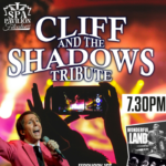 Poster for Cliff & The Shadows starring Jimmy Jemain at Felixstowe Spa Pavilion.